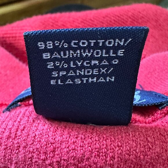 Lands’ End women’s size XL cotton blend red long sleeve cozy sweatshirt pullover - Picture 4 of 6